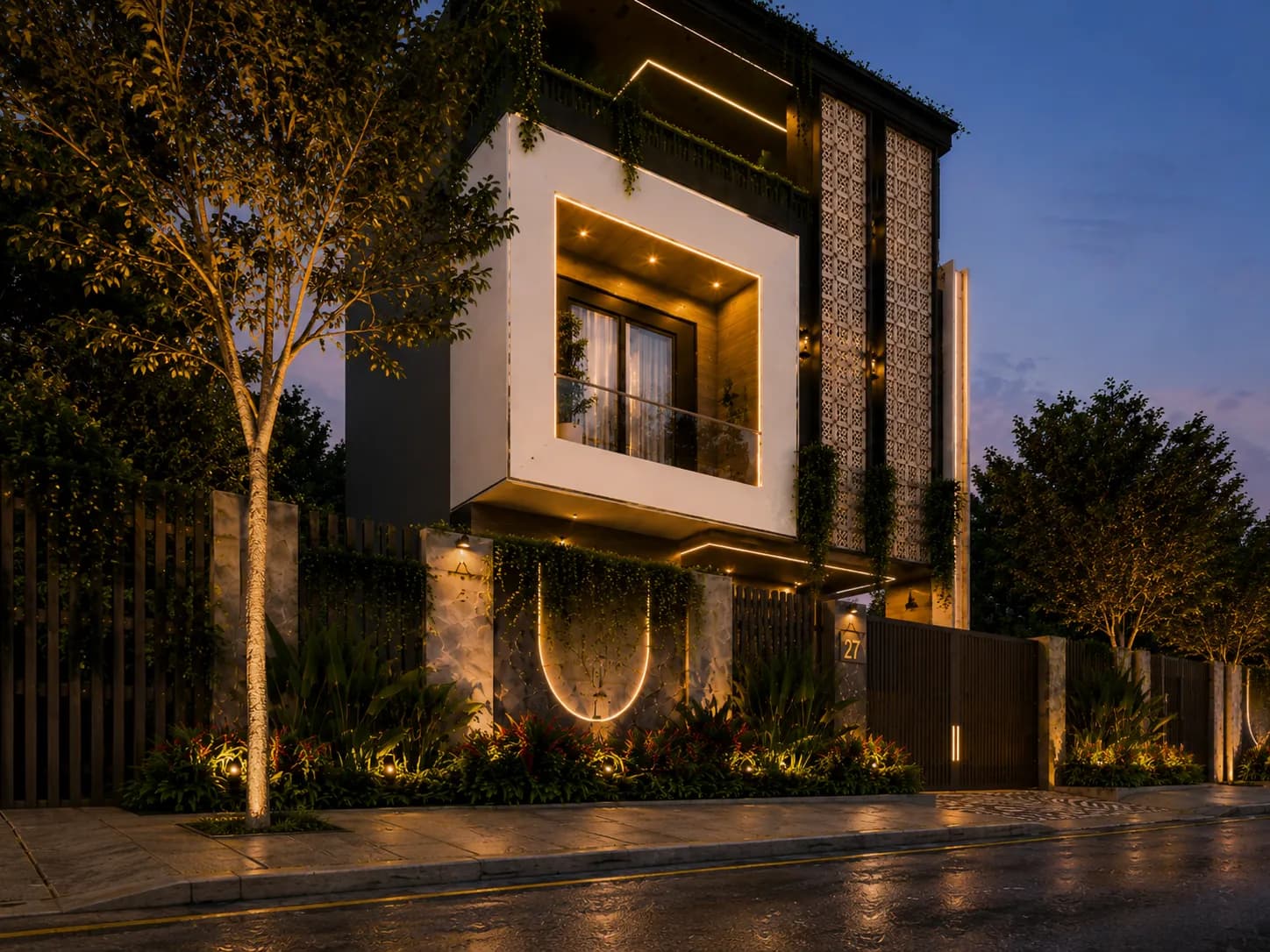 Luxury villa developed by AbhiMangal Builders in Jaipur