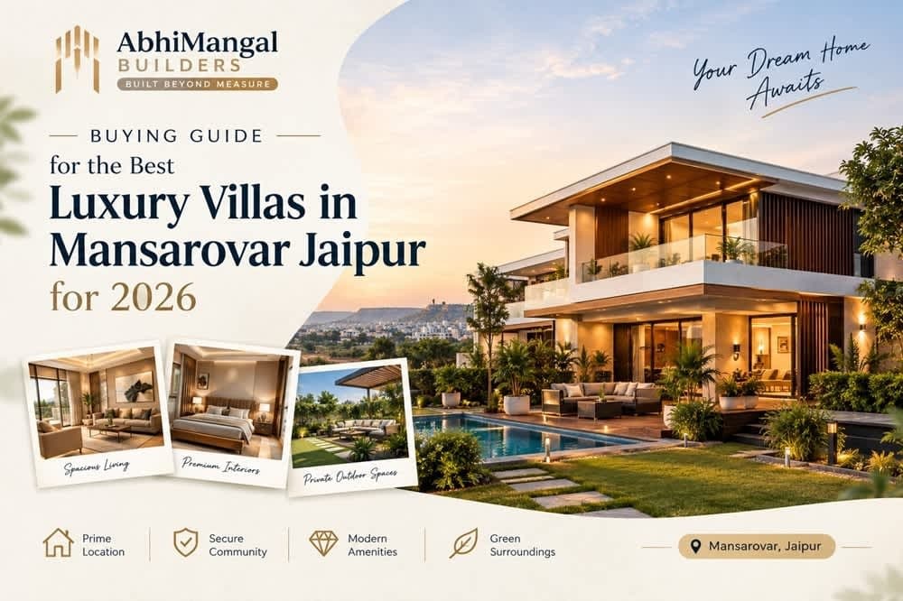 Buying Guide for the Best Luxury Villas in Mansarovar Jaipur for 2026